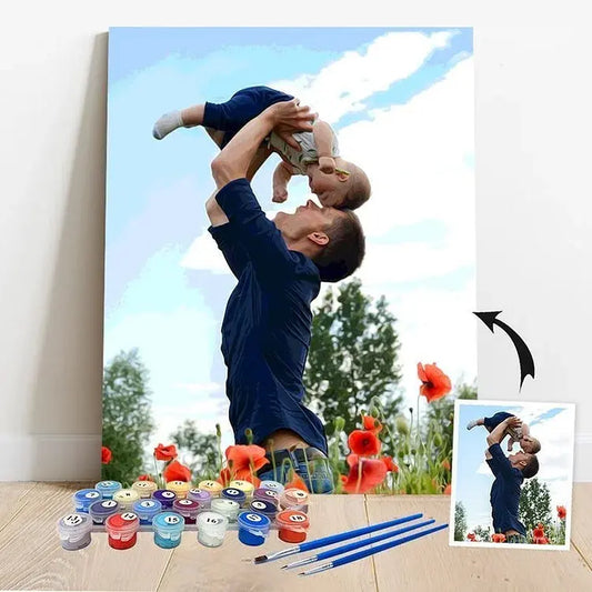 Custom Paint by Numbers Kit